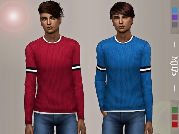  The Sims Resource: Arthur Sweater by Margeh 75