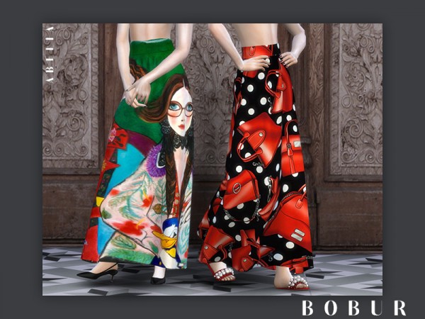 The Sims Resource: Abelia skirt by Bobur