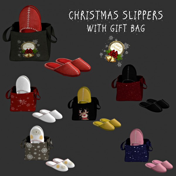  Leo 4 Sims: Christmas Slippers