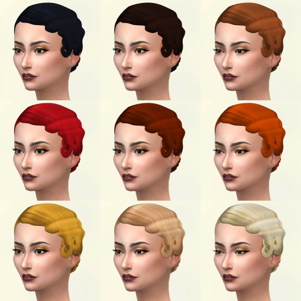  Sims Artists: Marlene Hairstyle