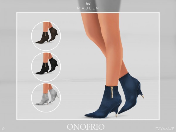  The Sims Resource: Madlen Onofrio Boots by MJ95