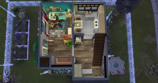  Mod The Sims: My Reading Corner   no CC by Chax
