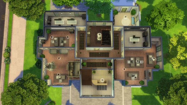  Mod The Sims: Simmer Police Department   NO CC by iSandor