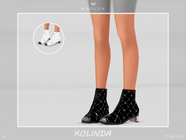  The Sims Resource: Madlen Kolinda Boots by MJ95