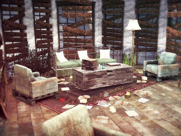  The Sims Resource: Abandoned House 3 by MychQQQ