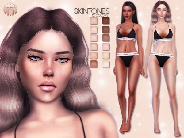  The Sims Resource: Skintones BH03 by busra tr