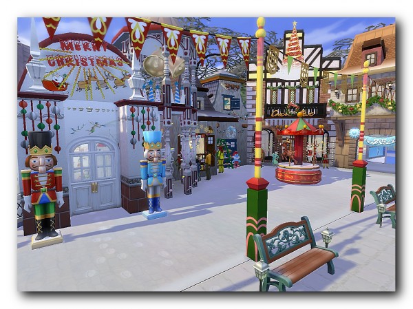  Architectural tricks from Dalila: New Year Simsland