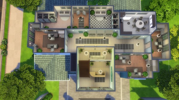  Mod The Sims: Simmer Police Department   NO CC by iSandor