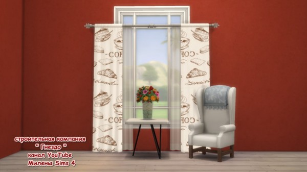  Sims 3 by Mulena: Curtains New Year