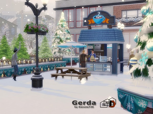  The Sims Resource: Gerda house by Danuta720