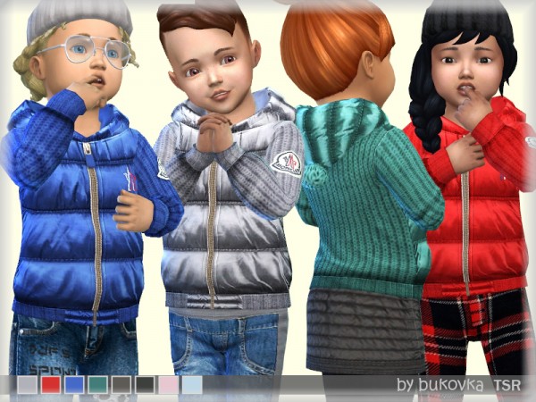  The Sims Resource: Down Jacket by bukovka