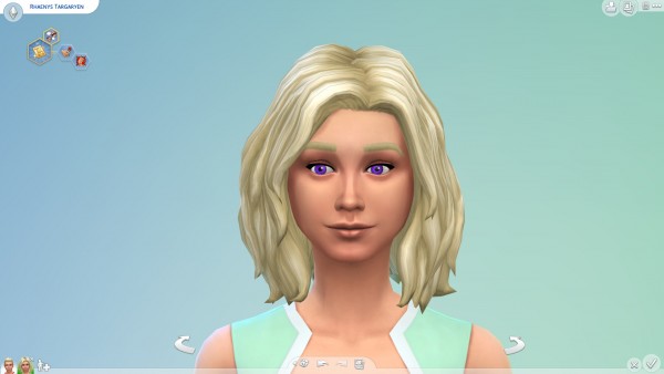  Mod The Sims: Violet Targaryen Eyes by XrhstosTheGod