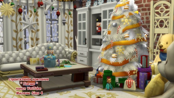  Sims 3 by Mulena: Christmas room 1