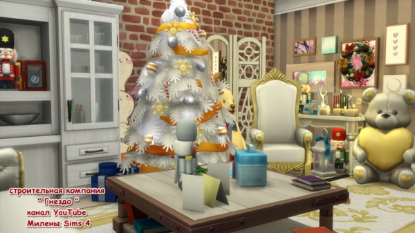  Sims 3 by Mulena: Christmas room 1