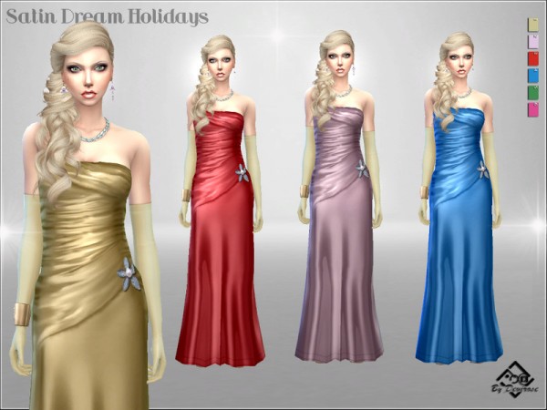  The Sims Resource: Satin Dream Holidays by Devirose