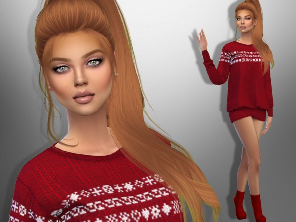  The Sims Resource: Hannah Vitale by divaka45