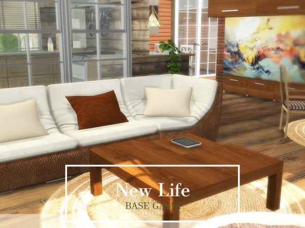  The Sims Resource: New Life house by Pralinesims