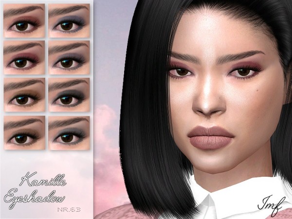  The Sims Resource: Kamille Eyeshadow N.63 by IzzieMcFire