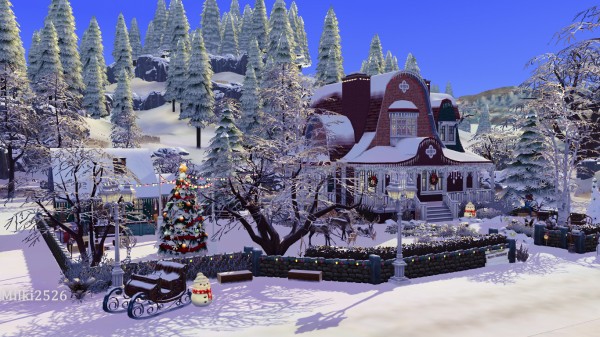 Milki2526: Santa Christmas House