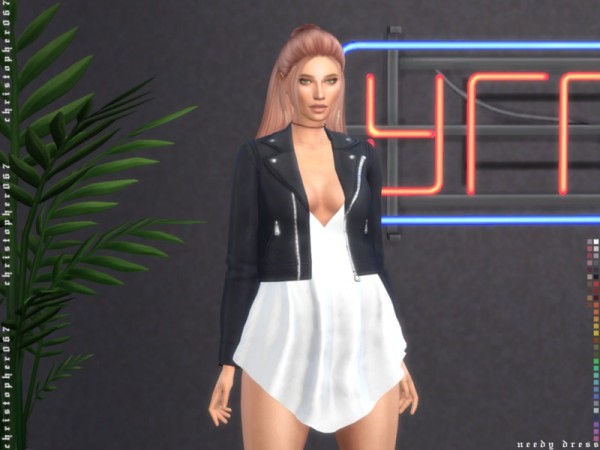  The Sims Resource: Needy Dress by Christopher067