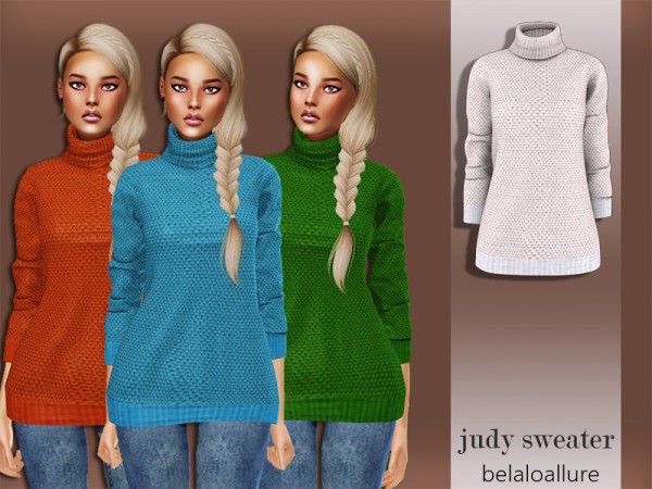  The Sims Resource: Judy sweater by belal1997