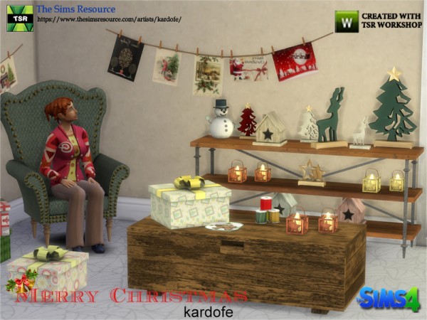  The Sims Resource: Merry Christmas by kardofe