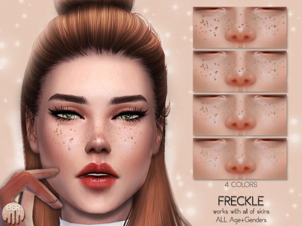  The Sims Resource: Freckle BH02 by busra tr