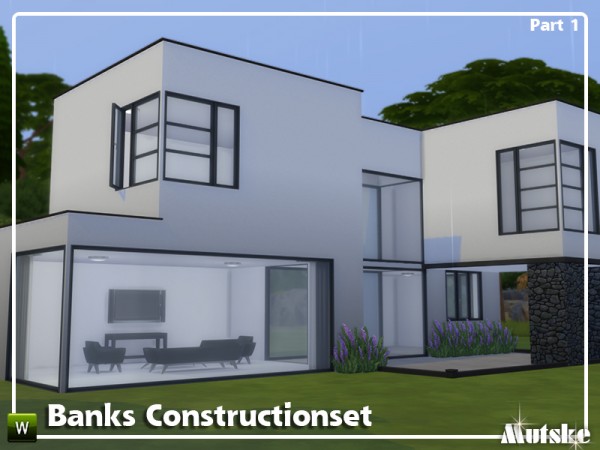  The Sims Resource: Banks Construction set Part 1 by mutske