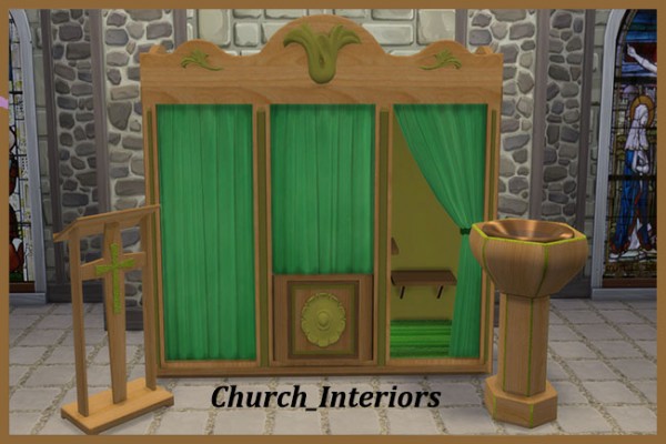  Blackys Sims 4 Zoo: Church Interiors 2 by sylvia60