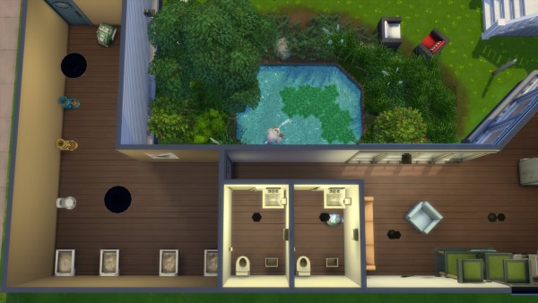  Mod The Sims: Meow caccino: A Fully Functional Cat Cafe by Mikkiness