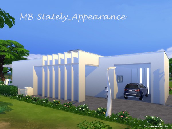  The Sims Resource: Stately Appearance House by matomibotaki