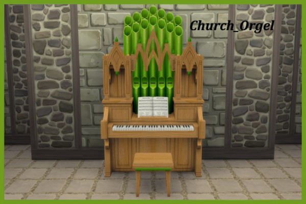  Blackys Sims 4 Zoo: Church Orgel by sylvia60
