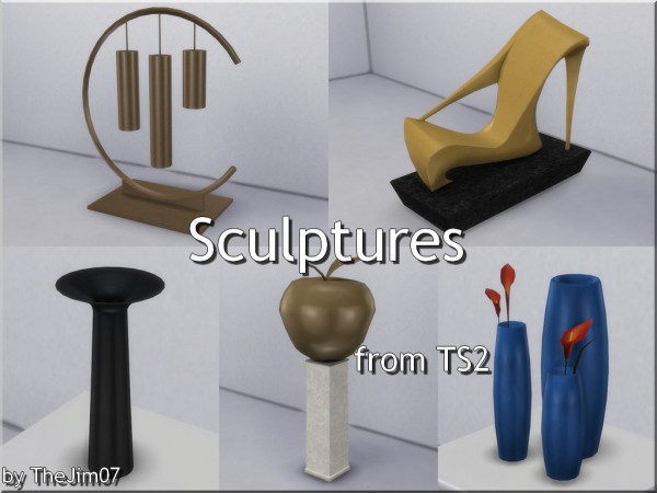  Mod The Sims: Sculptures converted by TheJim07