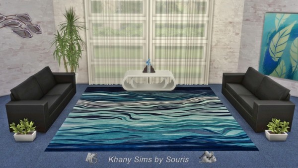  Khany Sims: Squittel rugs