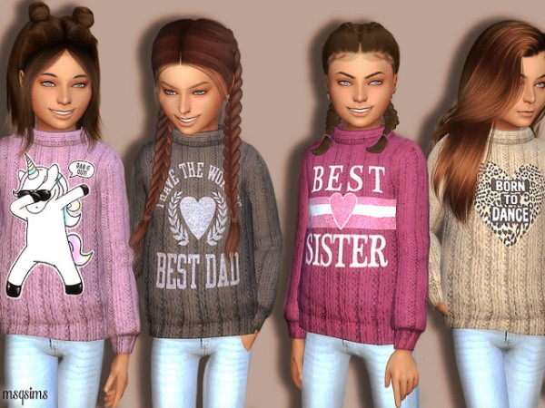  MSQ Sims: Winter Sweater 02