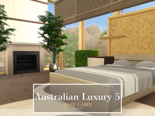  The Sims Resource: Australian Luxury 5 house by Pralinesims