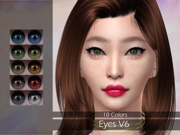  The Sims Resource: Eyes V6 by Lisaminicatsims