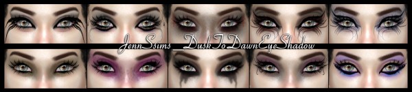  Jenni Sims: Dusk To Dawn EyeShadow
