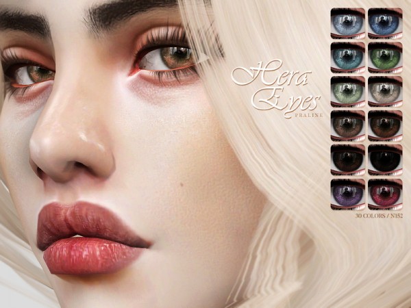  The Sims Resource: Hera Eyes N152 by Pralinesims