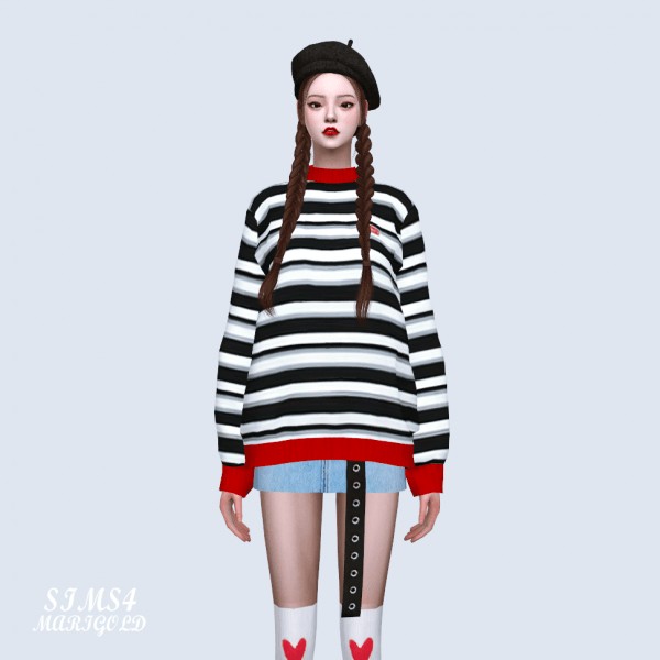  SIMS4 Marigold: M Sweater