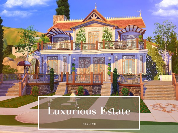  The Sims Resource: Luxurious Estatehouse by Pralinesims