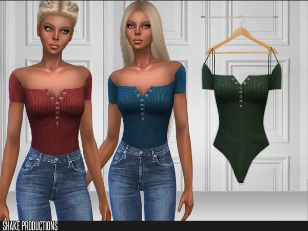  The Sims Resource: Bodysuit 212 by ShakeProductions