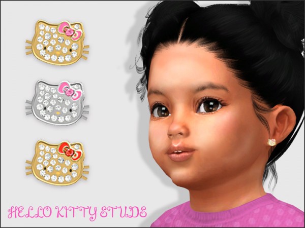  Giulietta Sims: Hello Kitty Studs For Toddlers