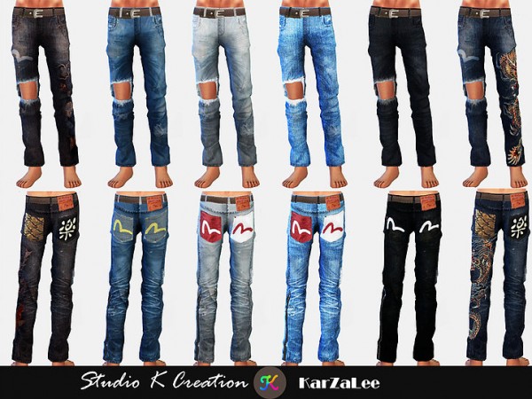  Studio K Creation: Giruto 70 ripped jeans