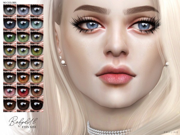 The Sims Resource Babydoll Eyes N153 By Pralinesims • Sims 4 Downloads