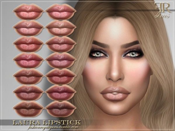  The Sims Resource: Laura Lipstick by FashionRoyaltySims