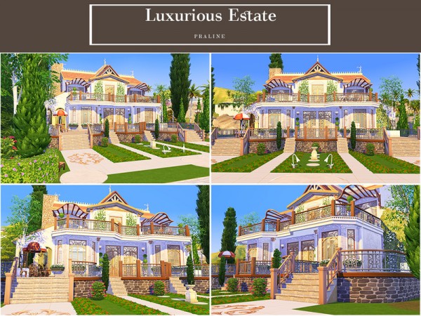  The Sims Resource: Luxurious Estatehouse by Pralinesims