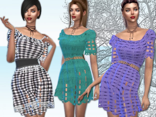  The Sims Resource: Dress Alice by Sims House