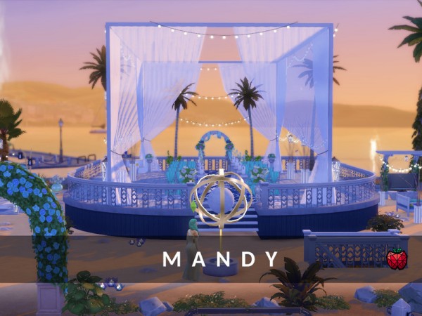  The Sims Resource: Mandy   wedding venue by melapples