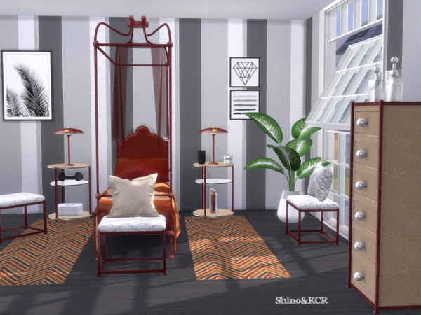  The Sims Resource: Single Bedroom Liz by ShinoKCR